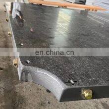 Wholesale Natural Stone Slabs for Billiards and Snooker Table Conutertop Black Limestone thumbnail-3