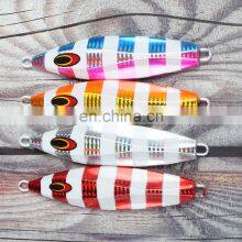 JOHNCOO Hard Lure 150g 200g 250g Jigging Lure Cheap Saltwater Boat Trolling Slow Pitch Fishing Lure Metal Jig thumbnail-4