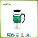 450ml Double Wall Insulated Stainless Steel Tumbler With Handle BL-5061 ,different Color Available thumbnail-1