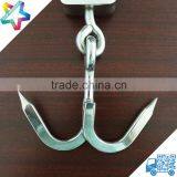 Stainless Steel Hanging Double Roller Double Meat Hook for Meat Hanging Refrigerator Truck Use Meat Hook Most Popular thumbnail-3