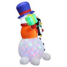 Inflatable Santa Claus With Snowman Inflatable – Perfect for Xmas Decor thumbnail-4