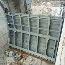 Manufacturer Supplies Steel Sluice Gates, Curved Hydraulic Steel Winch Sluice Gates, Reservoir Hydraulic Facilities, Steel Sluice Gates