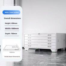 Steel Flat File Cabinet | 5 Drawer Stackable Design & A0 A1 Large Format Storage | Architect Office - Wholesale Supplier thumbnail-3