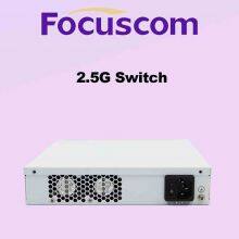 Focuscom S5720-12M2H2X 2.5G Enterprise Switch, L3 Managed 10G/25G Networking Switch With 10G RJ45 and 2x10G SFP+ Ports Switch thumbnail-4
