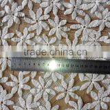 Cotton Mesh Lace Fabric/Embroidery Flower Lace/Water Soluble Lace For Garment Accessory thumbnail-3