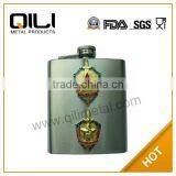 6oz FDA Sand Finish Russia Flask
