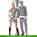 2015 Halloween Stripe Lovers Prisoners Clothing Zombies Cosplay Dress thumbnail-1