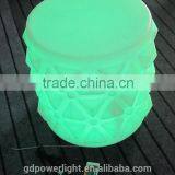 New PE Plastic Stool With LED Lights & Remote Control YXF-5048