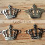2015 New Arrive Crown Shape Metal Sew-on Badges --- M1716 thumbnail-2