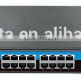 14*10/100M Base-T PORTS+ 2*10/100/1000M Base-T PORTS+2* Gigabit SFP PORTS POE SWITCH thumbnail-1