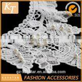 New Arrival White Wedding Dress Beaded Collar With Embroidery thumbnail-2
