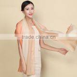 2016 Factory Direct Fashion High Quality Elegant Lady 100% Silk Scarf, Multi Colors Silk Chiffon Long Scarf Shawl Wholesale Supplier's Choice thumbnail-3