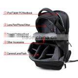 Camera Bag DSLR SLR Laptop Backpack Rucksack Bag Case For Nikon Sony Canon Black thumbnail-1