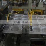 CE Standard DP-420F 1 Row Paper Coffee Cup Lid Thermoforming Machine thumbnail-4