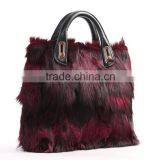 Fashionable Handbag Wholesale Bag Real Fox Fur Handbags For Ladies 2014 thumbnail-3