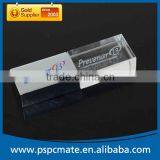 8G 16G 32G Transparent Crystal Usb Flash Disk With Light-up Led Logo thumbnail-4
