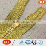 Fashion Gold Teeth and Tape Open End Plastic Zipper thumbnail-3