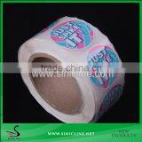 Sinicline Self Adhesive Paper Roll Sticker With Printed Logo