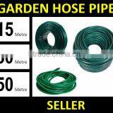 15m 30m 50m no kink reinforced tough garden hose reel pipe water hose pipe green