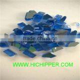 Hichipper Outdoor Concepts 1/4 in Blue Reflective Fire Glass thumbnail-1