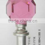 Cut Crystal Small Adjustable Curtain Rods Best Acrylic Curtain Rods For Kids' Room thumbnail-2