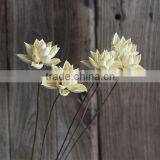 New Artificial Water Lily Home and Garden Decoration Garden Decoration Natural Dried Lotus Artificial Flowers thumbnail-6