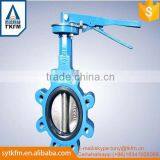 TKFM Hot Sale City Building Heating Supply Use Low Pressure Lug Type Butterfly Valve thumbnail-1