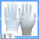 High Quality White Nylon Gloves Seamless Knit Hand Protection thumbnail-2