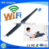 2.4G WIFI omni rubber antenna with extended cable UFL/IPEX connector