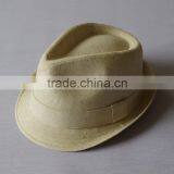 Multiple Colours for Men's Fashion Design Coating Linen Blank Top Hats thumbnail-1