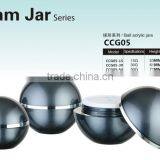 Wholesale Cosmetic Packaging Skincare Bottle Round Colord 15g/30g/50g Acrylic Jars Acrylic Cream Jar thumbnail-4