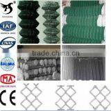 Hot Sale Galvanized or PVC Coated Easy Assembled Chain Link Fence thumbnail-1