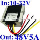 12V 24v to 48v dc Step up Power Converter 18V 16V 15 14V to 48V 5A 240W Voltage Regulator