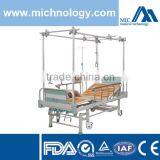 Best Selling!! Medical Equipment Hospital Four Crank Three Functions Orthopedics Traction Bed thumbnail-1