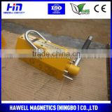 Permanent magnets lifting device for steel plate