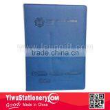 High Quality Embossed Logo Customized PU Notebook Business Notebook