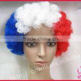 Pretty Afro Wigs Curly Hair Wigs Blue Synthetic Wigs Cheap Party Wig Synthetic Hair Wigs thumbnail-3