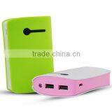 Small Plastic 5200mAh Portable Power Bank for Apple thumbnail-1