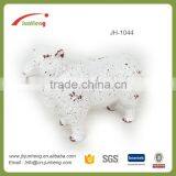 Garden Ornaments White Ceramic Sheep Ornament Craft, Lawn Ornament Crafts thumbnail-1