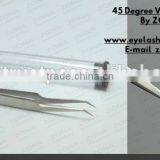 Volume Lash Tweezers In Plastic Tube Packaging / Get Volume Lash Tweezers Under Customer's Private Logo From ZONA thumbnail-2