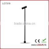 Silver/black body 1W led jewerly light for showcase LC7319