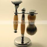 Top Quality Deluxe Badger Hair Shaving Brush Set thumbnail-2