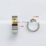 Yiwu Jewelry Full Metal Pyramid Style Stainless Steel Men Ring thumbnail-3