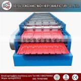 Double Layer Color Steel Trapezoidal Roof Panel Roll Forming Machine/mosaic Tile Making Machine