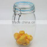 1300ml Canned Food Used Glass Jar With Metal Clip and Silicon Ring thumbnail-4