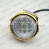 New Marine Part 27W LED Underwater Drain Plug Lighting RGB LED Marine Light No Drilling Hole LED Drain Plug Light/yacht Light thumbnail-5