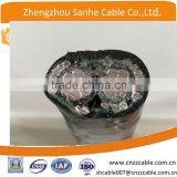 8000 Aluminum Alloy AAAC Concentrico Cable 2*6awg+6awg for Philippine