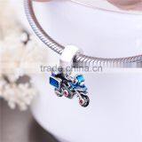 Motorcycle Charms Fashional Cool Silver Unique Pendants thumbnail-4