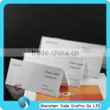 Acrylic Table Top Signs for Meeting Room Conference Table Sign Cheap Print Desk Label Custom Made in Shenzhen