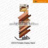 Space Saving Laminate Flooring Display Rack/tile Stone Samples Display Rack -CE019